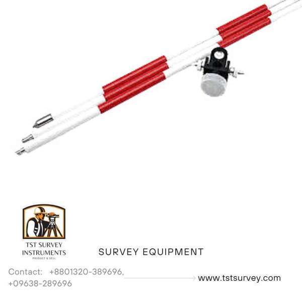 Sokkia Topcon Mini Prism Pole - Image 2