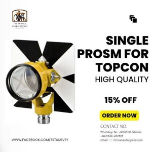 TOPCON 2.5 INCH Single PRISM