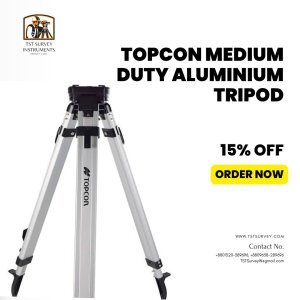 Topcon Medium Duty Aluminium Tripod