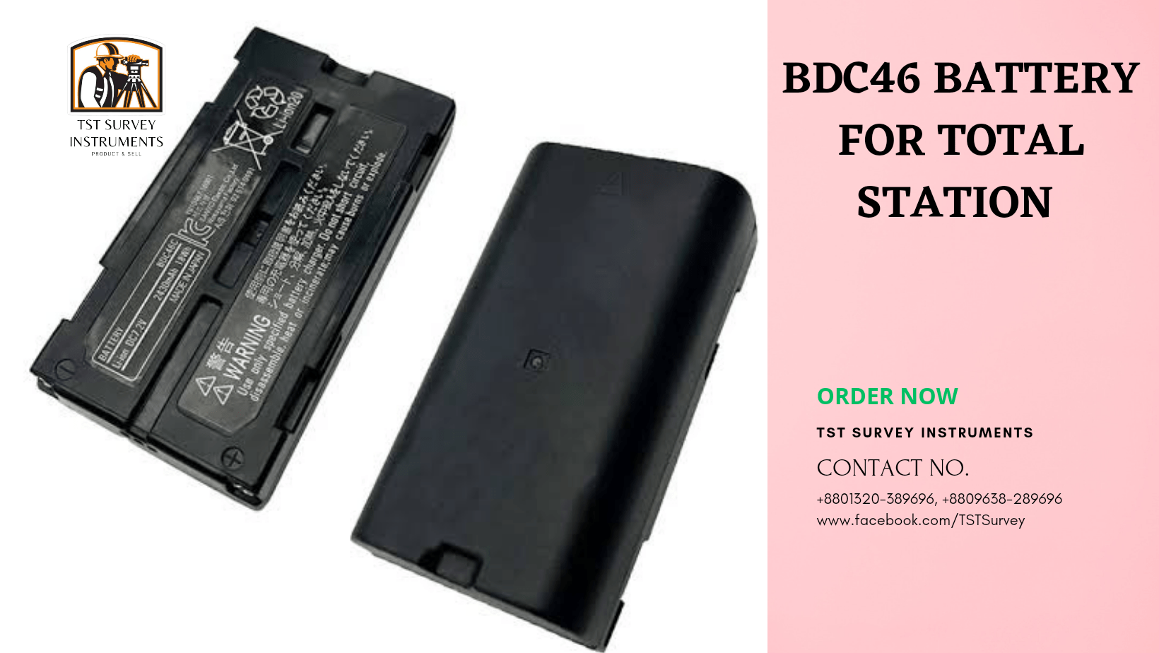 BDC46 Battery for Total Station