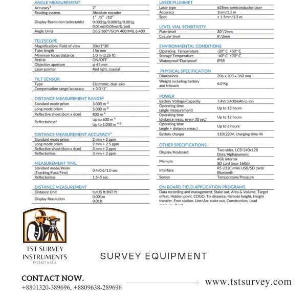 Stonex R25/R25LR Total Station - Image 3